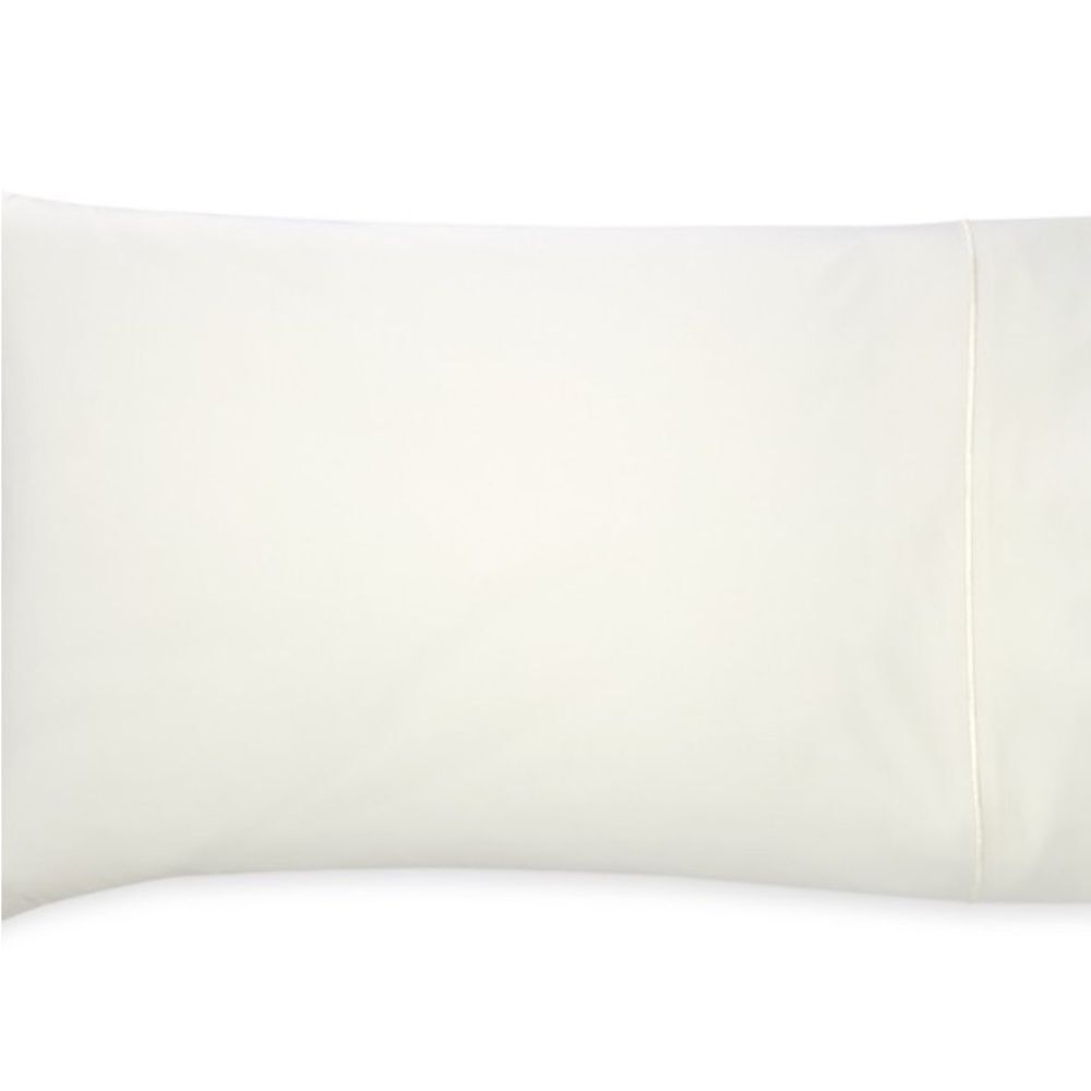 Hudson Park 1000TC Supima Sateen Pillowcase, Standard - 100% Exclusive. Ivory